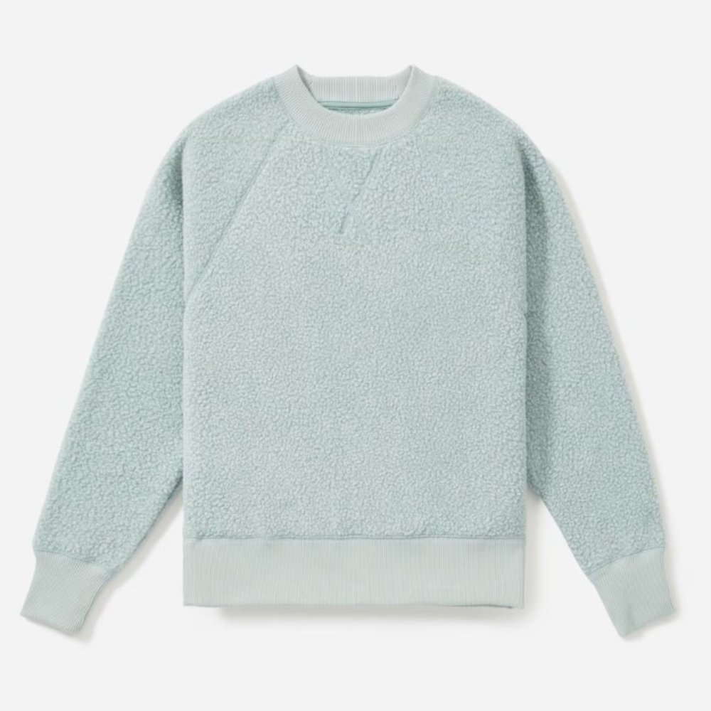 Everlane The ReNew Fleece Raglan Sleeve Sweatshirt XXS